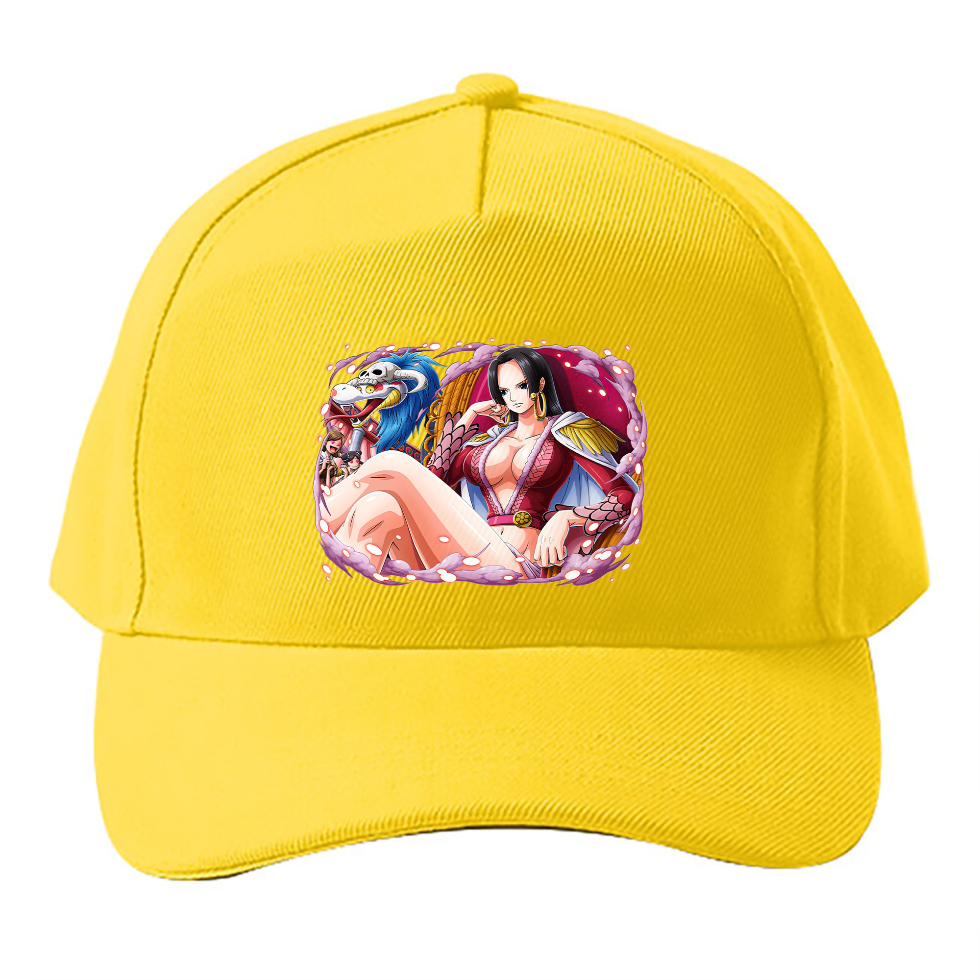 （画像用） ワンピース ボア・ハンコック ONE PIECE Boa·Hancock ベースボールキャップ 綿100％ 男女兼用 帽子 スポーツ